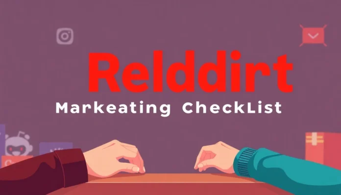 reddit how to learn marketing checklist - reddit guide